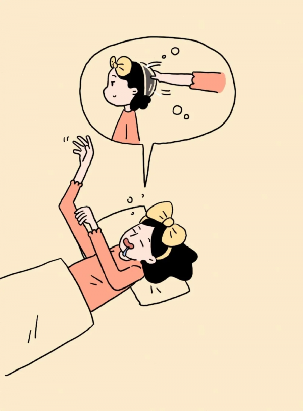 情感漫畫:女孩子,哪平都不要緊,後腦勺平才要命 情感漫畫:女孩子,哪平都不要緊,後腦勺平才要命