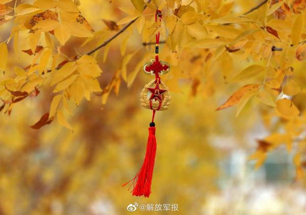 軍營的秋，別樣的美