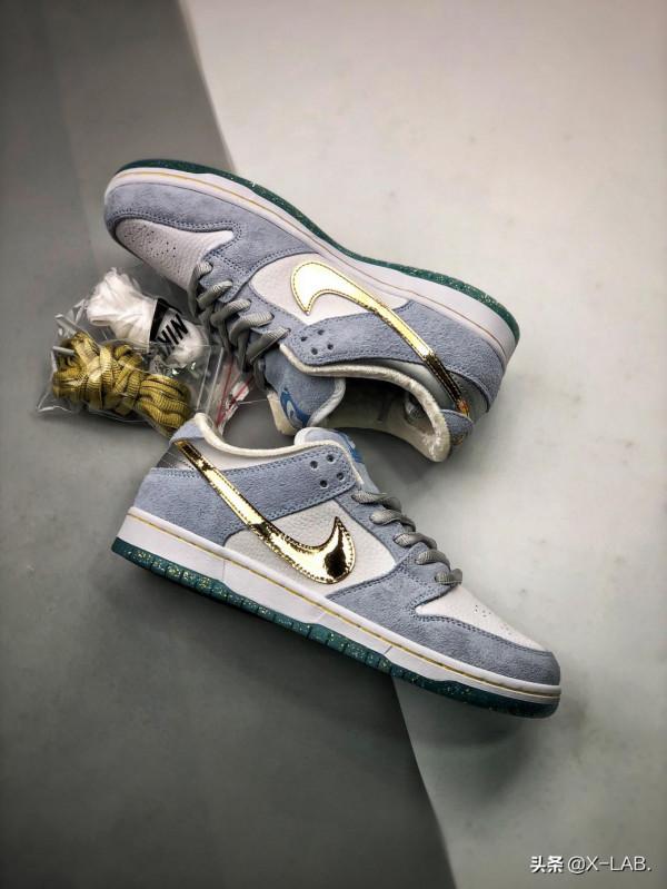 潮鞋 | Nike Dunk Low Holiday Special 藍色情人節 冰雪奇緣 白藍金