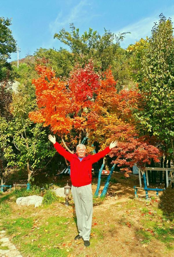 博山金秋紅葉美