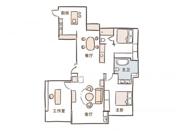 她在30歲前實現了家的夢想：落地窗大浴缸，春看櫻花秋賞楓葉