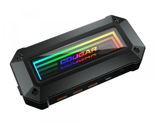 Cougar面向遊戲玩家推出DS10擴充套件塢 提供RGB燈光