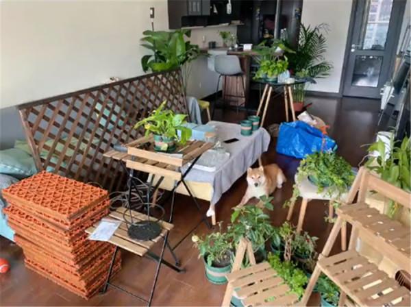 24歲小夥用一個月工資，改造小陽臺，花一點錢改成自己喜歡的樣子