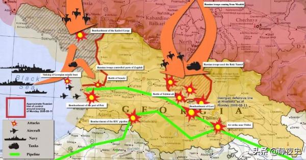 信美國捱揍多？不自量力的喬治亞，如何被美國忽悠成半身不遂？