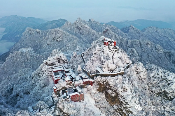 2022年春季丹江口最美雪景，你知道是哪裡嗎？