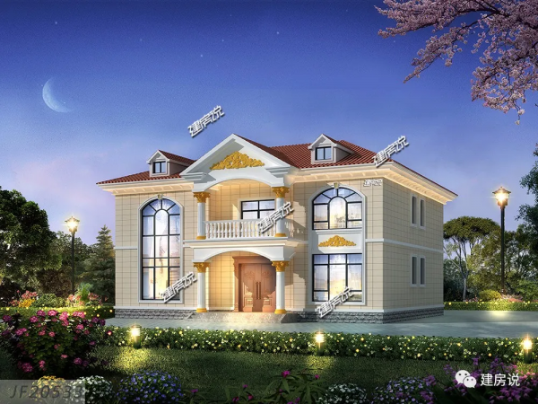 只要我賺錢的速度夠快，貧窮就追不上我，我就可以蓋這款別墅