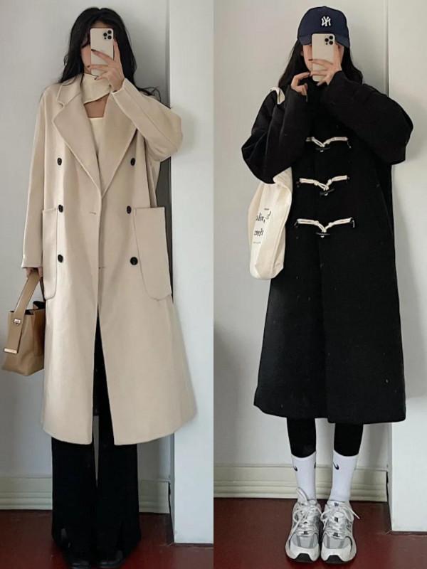 ①⑧套溫柔韓系大衣穿搭指南