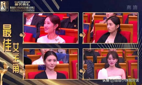 顏丙燕張子楓陪跑，梅婷吐槽，影后視後評選向來都是場大戲？