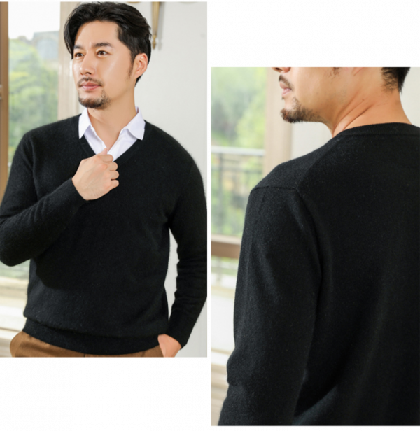 這才是儒雅男人在穿的針織衫，舒服如雲，一身乾淨氣質