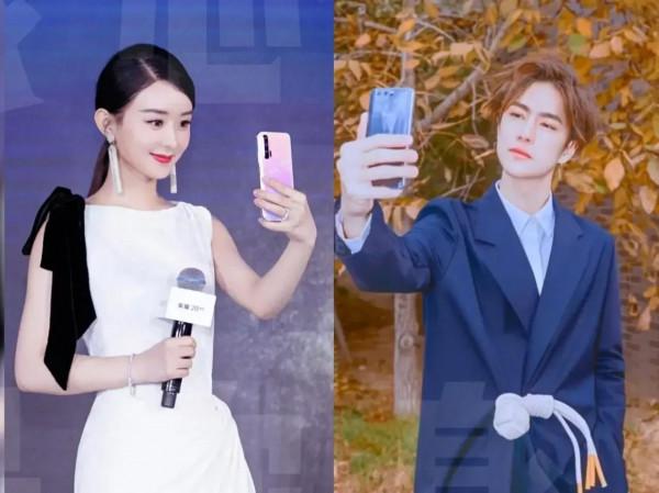 趙麗穎王一博大家一起來找茬，哪裡一樣那？