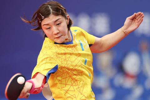 全運會-乒乓球女團第一階段：山東隊勝上海隊