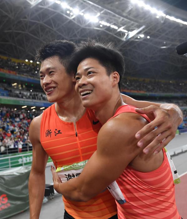 圓夢全運 蘇炳添展現蘇式笑容