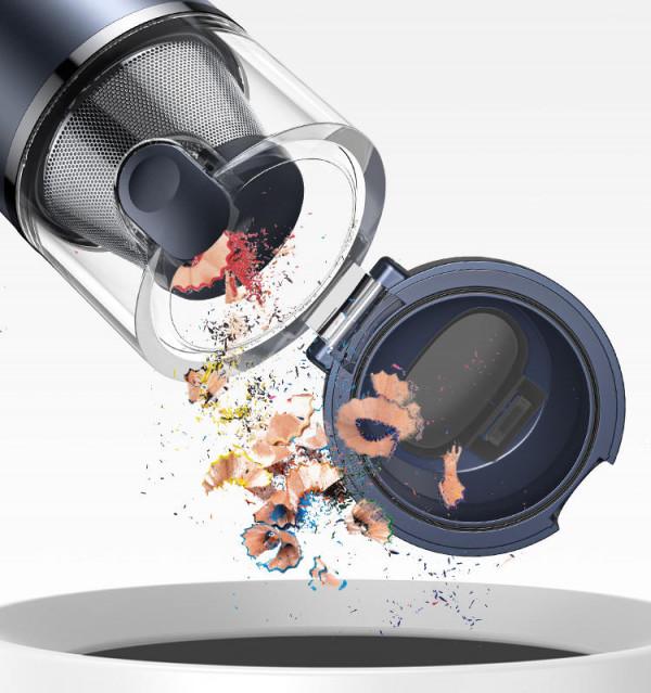 綠聯推出手持行動式吸塵器，錦鯉外形很吸睛，治癒你的小潔癖