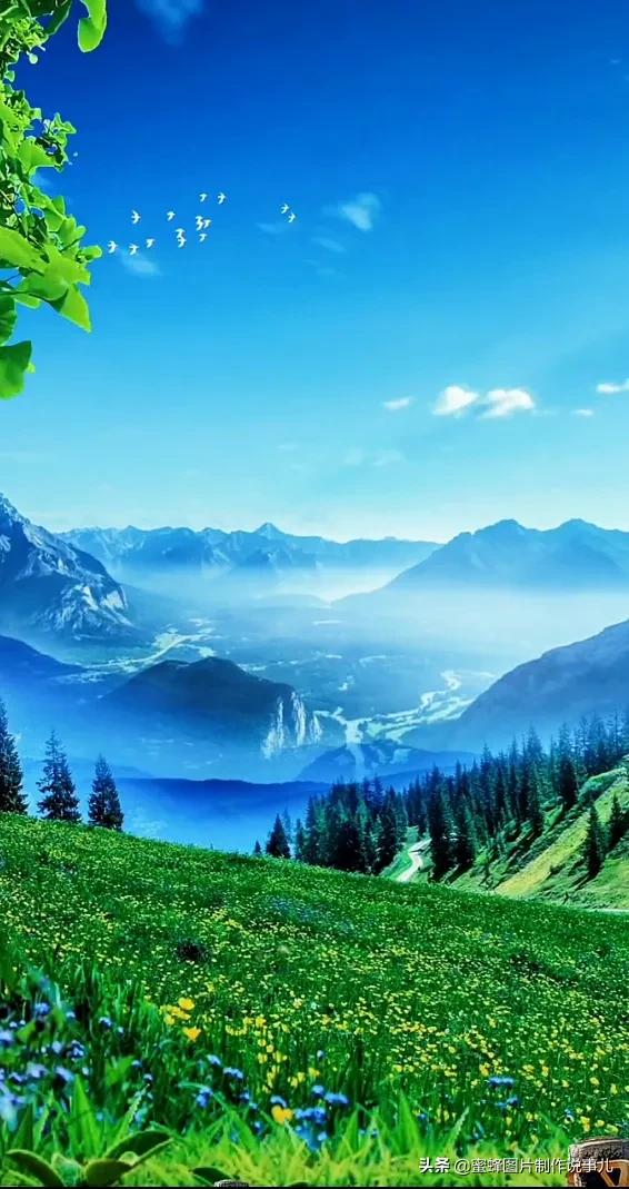 風景桌布美圖，祖國江山如畫，美不勝收