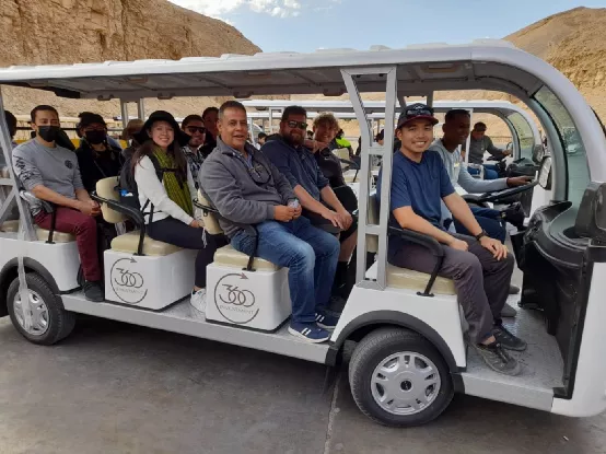 埃及盧克索推出電動汽車接送遊客