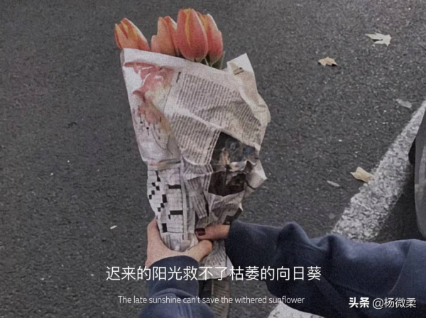 開始擔負，開始頑強地愛著生活，愛著世界