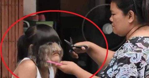 泰國女孩臉上長滿毛髮，長相特殊受盡嘲諷，父母卻視她為掌上明珠