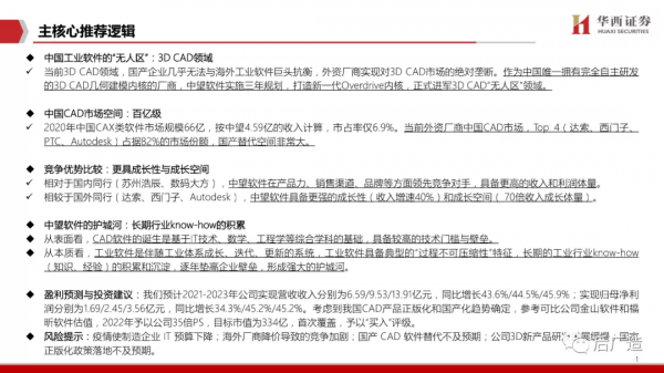 65頁深度報告帶你看懂中望軟體：進軍中國工業軟體的“無人區”