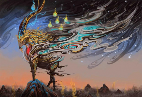 超仙的二十八星宿古風插畫｜看完所有作品我只想大聲說：太讚了