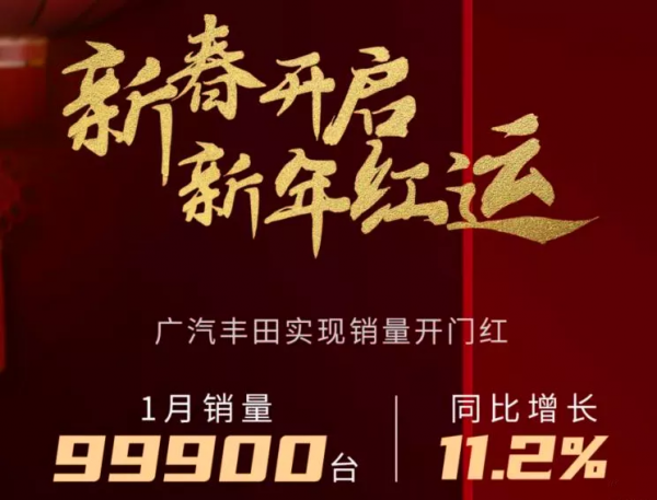 每天車聞:廣汽豐田1月銷售99900輛,康明斯宣佈收購皆可博 每天車聞:廣汽豐田1月銷售99900輛,康明斯宣佈收購皆可博