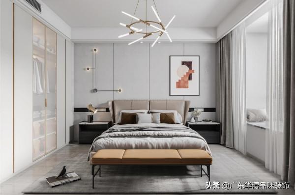 190平米現代公寓，簡約與歐式的結合