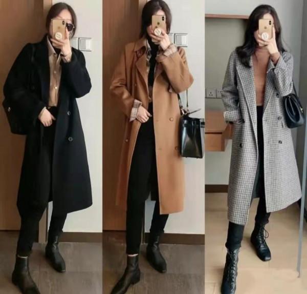 呢大衣+短靴，呢大衣+長筒靴，才是小個子該借鑑的入冬時尚搭法
