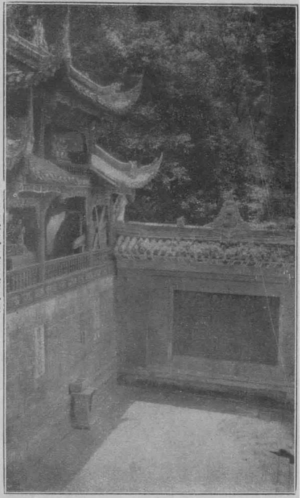 百年前的都江堰二王廟舊影 百年前的都江堰二王廟舊影