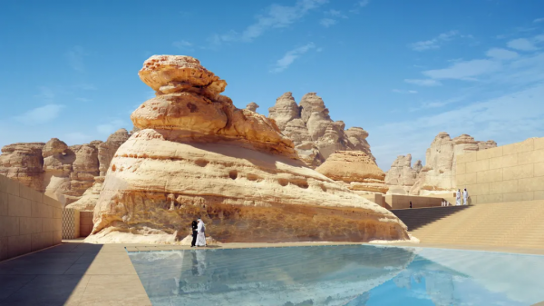 花3億在岩石中&quot;鑿&quot;出一個酒店，表面普通，內部卻大有乾坤