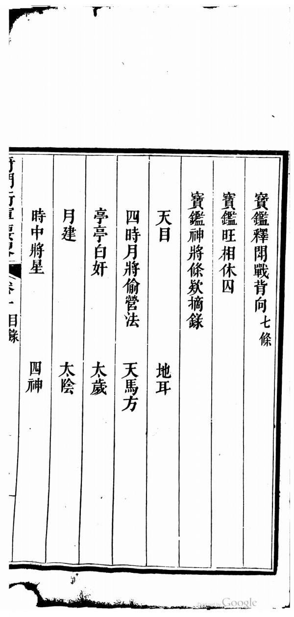 清道光刻本奇門行軍要略 清道光刻本奇門行軍要略
