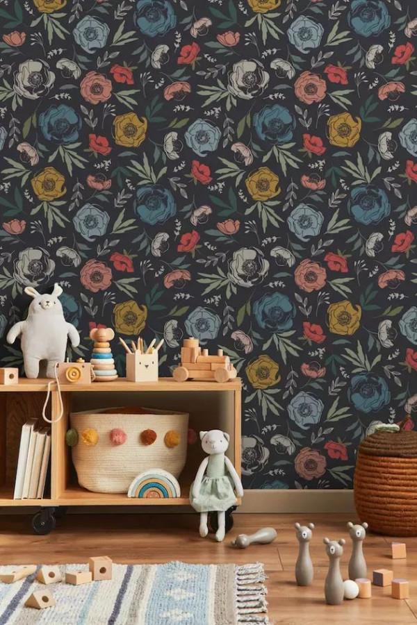 軟裝靈感 | 私藏8種小眾復古印花牆紙合集