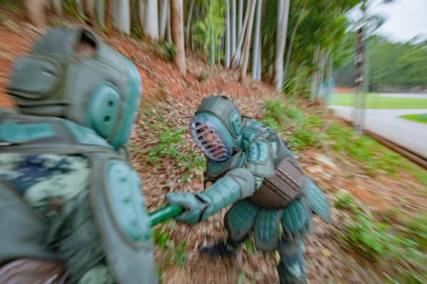 聚焦實戰！武警官兵組織開展刺殺對抗訓練