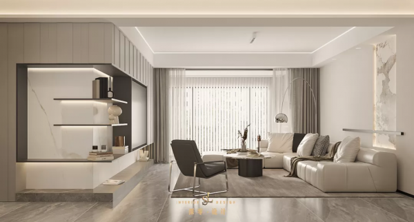 越低調越有品味!198㎡精裝房,背景牆巧設燈帶大理石,非常高階 越低調越有品味!198㎡精裝房,背景牆巧設燈帶大理石,非常高階