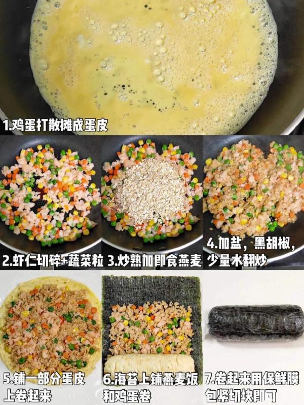 低脂&plus;飽腹！減脂無米壽司簡易教程