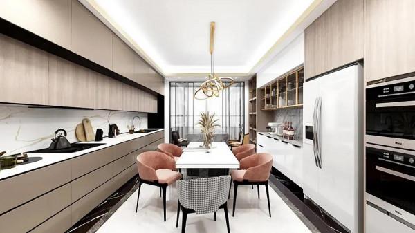 金地南湖藝境 216㎡「現代輕奢」案例分享