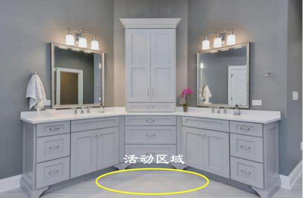 這6㎡衛生間太會利用空間了，設計完活動空間變大，儲物也變多