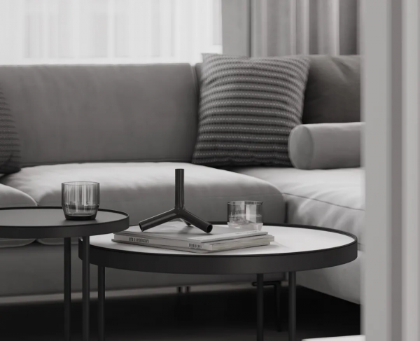 黑白空間，純淨的靈動