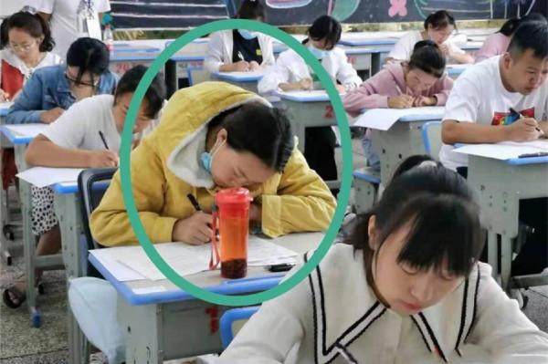 生完娃3個半小時，90後媽媽穿棉襖參加考試，可敬又讓人心疼