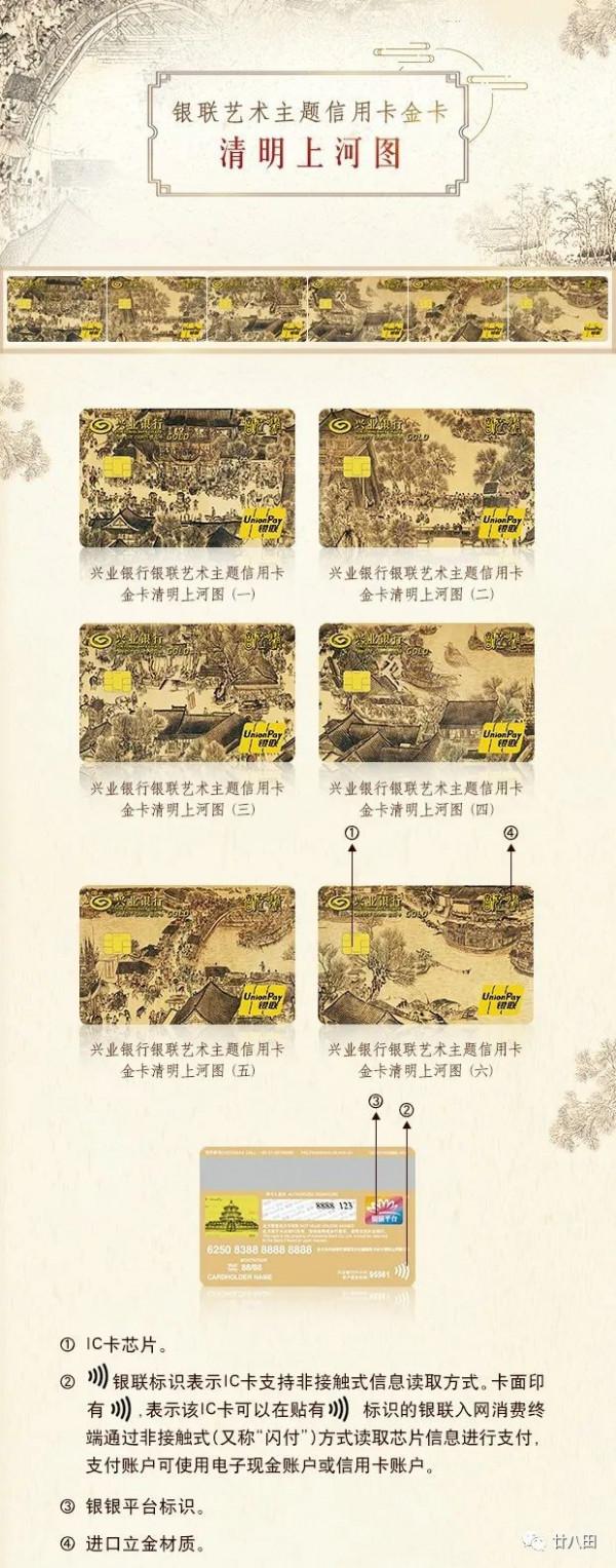 銀行卡上的館藏國家一級文物(國寶級文物)—「書畫篇」 銀行卡上的館藏國家一級文物(國寶級文物)—「書畫篇」