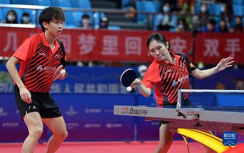 全運會-乒乓球混合雙打：許昕/劉詩雯晉級決賽