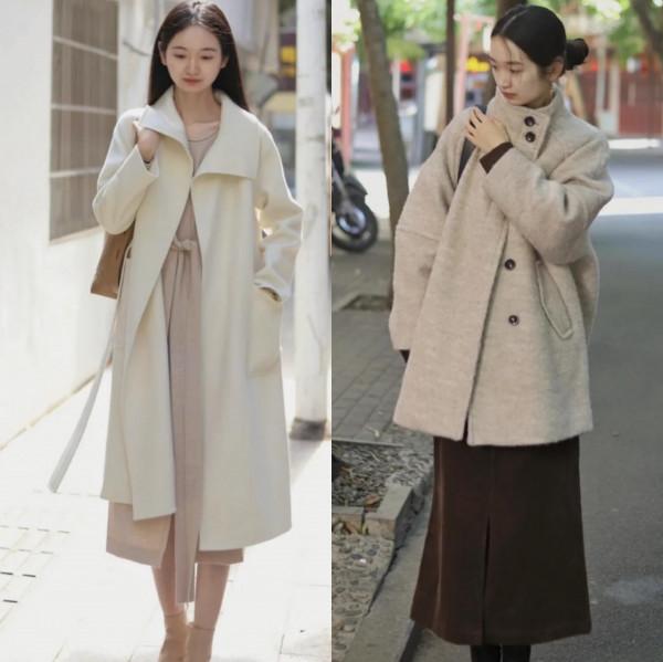 冬天才是穿“裙子”的季節，洋氣保暖，幾組搭配look，照穿就很美
