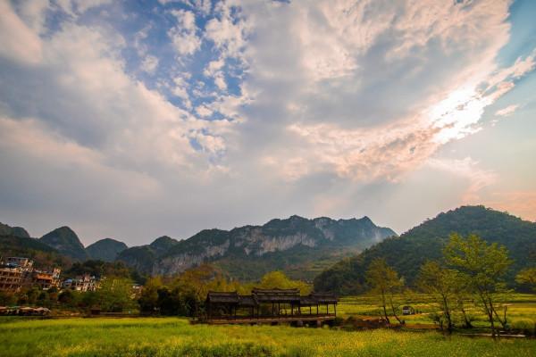 田野鄉村，風景如畫