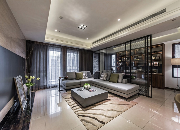 無主燈的設計是為了更明亮