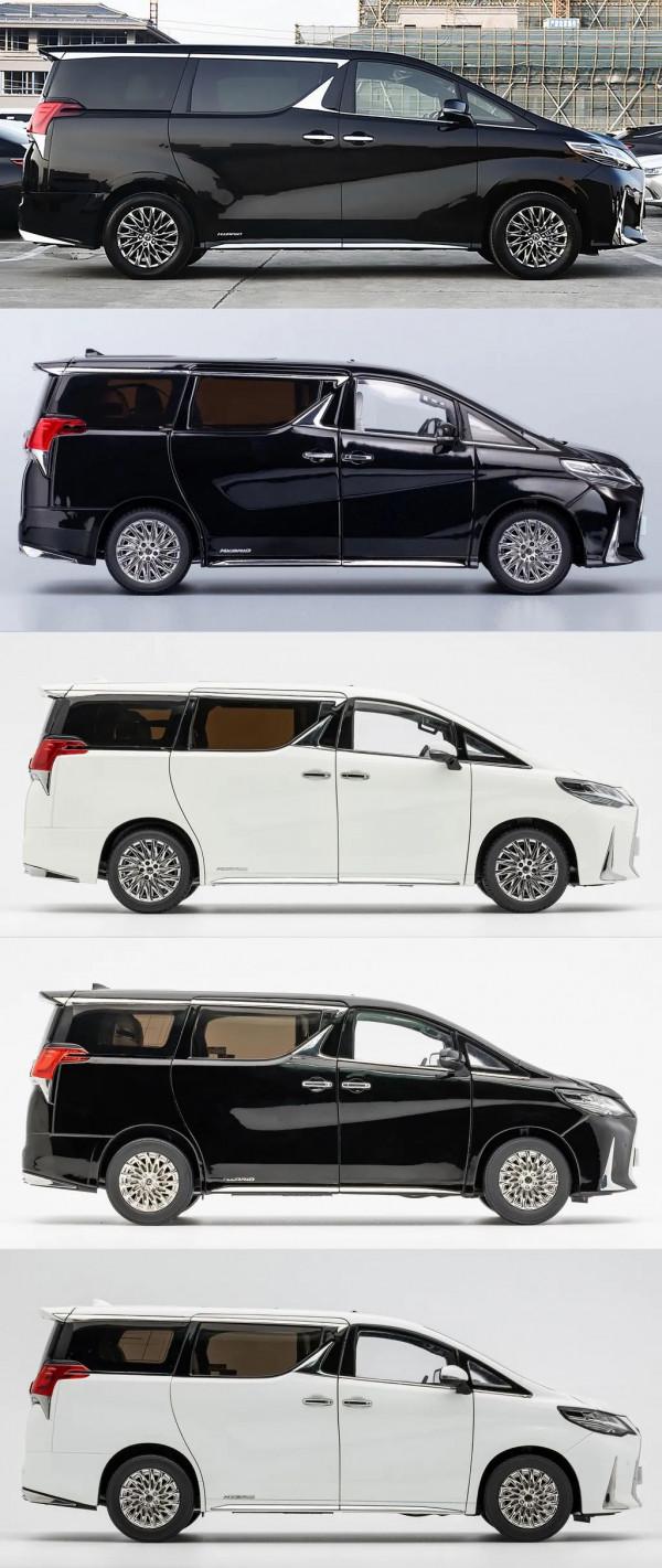 最貴的麵包車，雷克薩斯LM模型對比測評