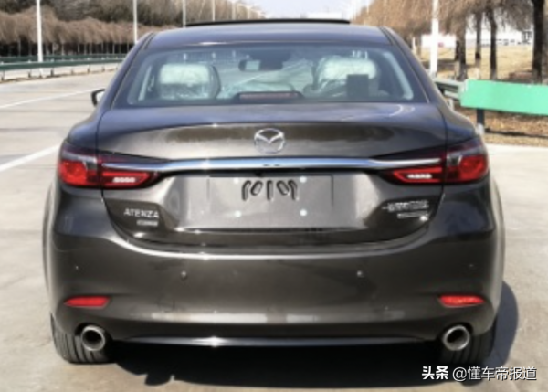 新車 | 增加ETC和“汽車黑匣子”，新款馬自達阿特茲實車曝光