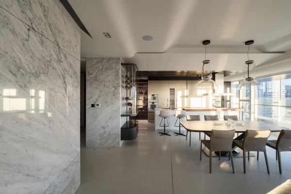 石材家裝 | 輕奢個性豪宅，大理石展現優雅底蘊