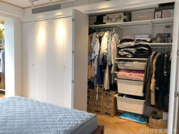 小戶型這樣做衣櫃，滿足全屋收納&plus;空間顯大？