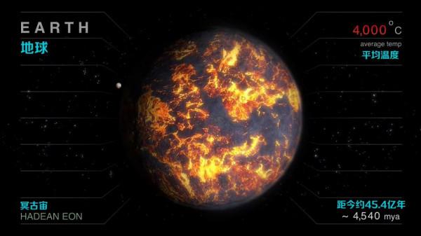 宇宙、地球、月亮的起源