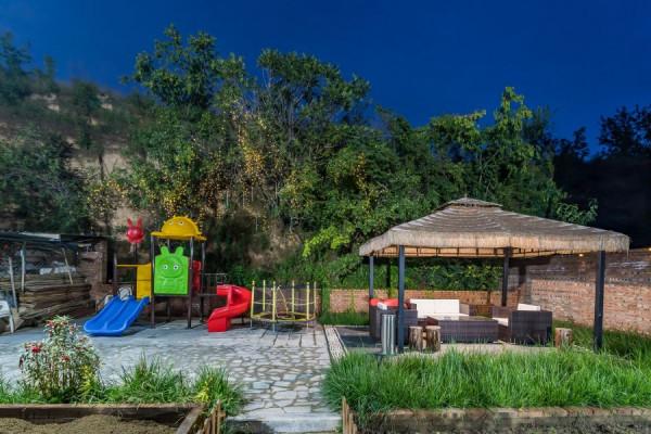 北京萬科石京龍滑雪場-充滿私密性的獨立庭院-極強的氛圍感