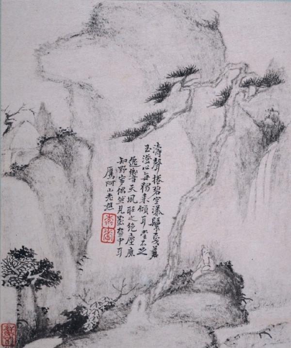 戴本孝國畫欣賞：奇怪的幹筆繪畫第一人，墨色蒼渾又淡雅