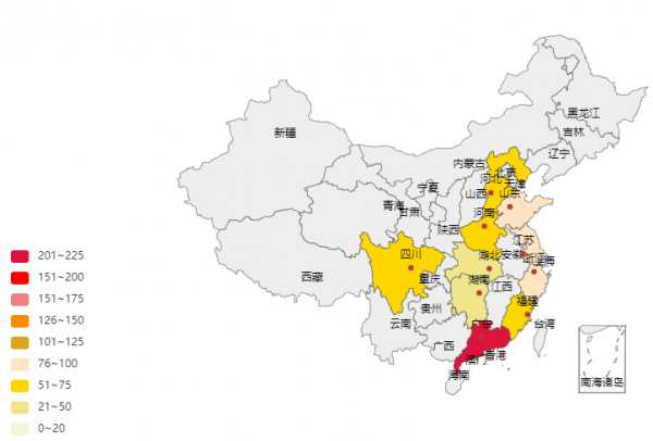 德系日系等汽車品牌在中國哪些省份更受歡迎? 德系日系等汽車品牌在中國哪些省份更受歡迎?
